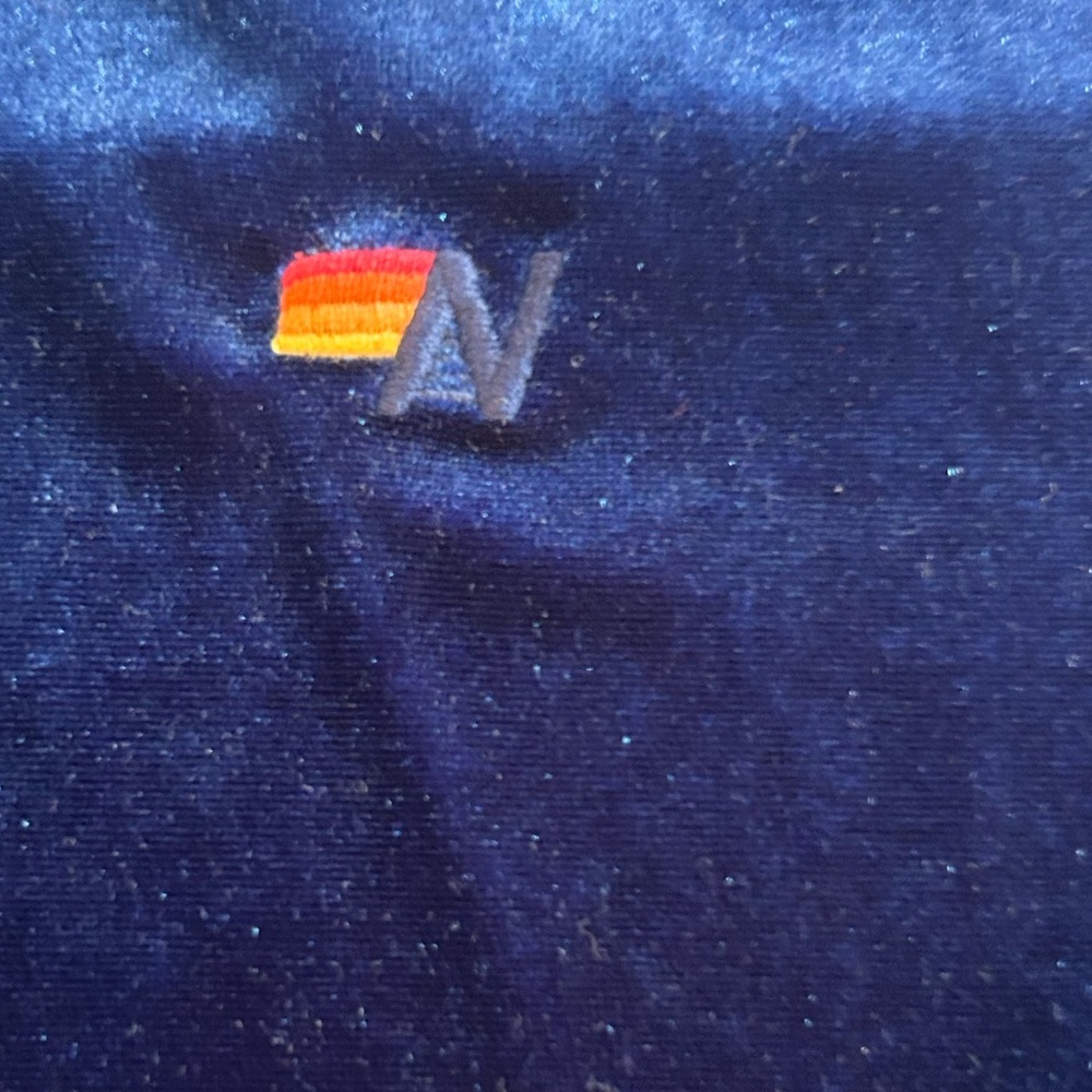 Aviator Nation Velour Rainbow Stripe Sweatshirt - Picture 4 of 9